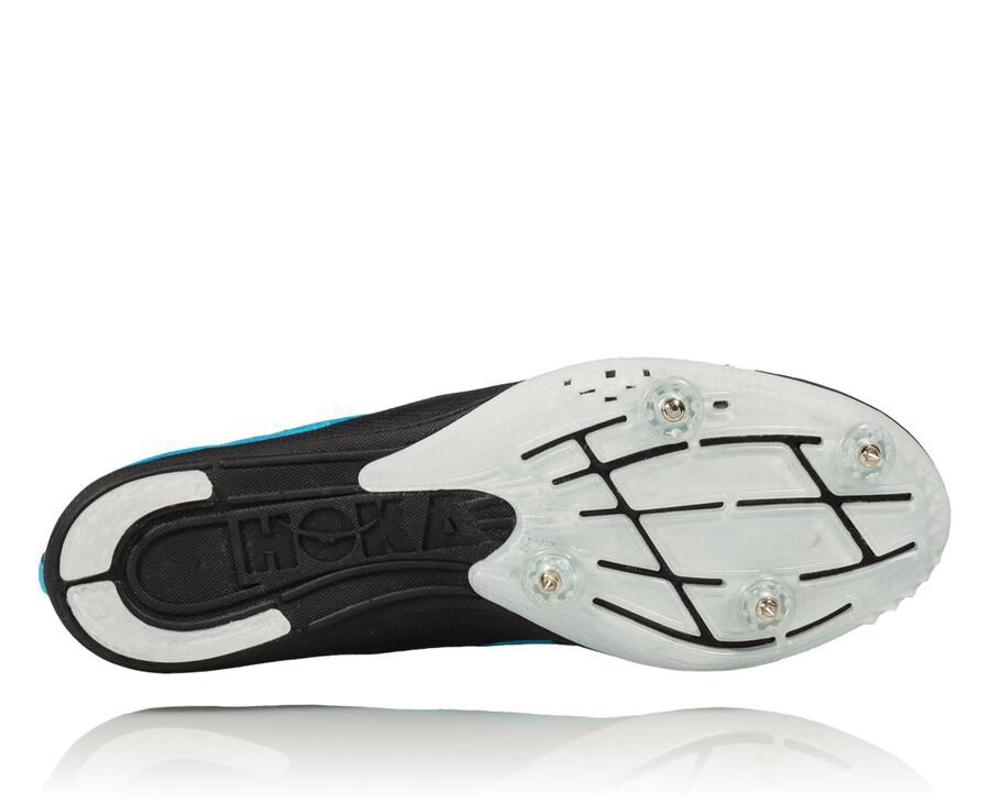 Hoka One One Çivili Koşu Ayakkabısı Kadın Mavi/Beyaz - Rocket X - SR5319768